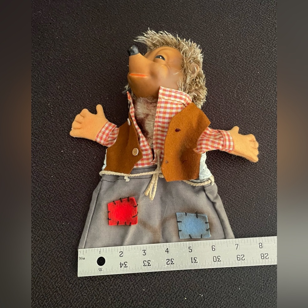 VTG Steiff Mecki Hedgehog hand puppet - Picture 10 of 10